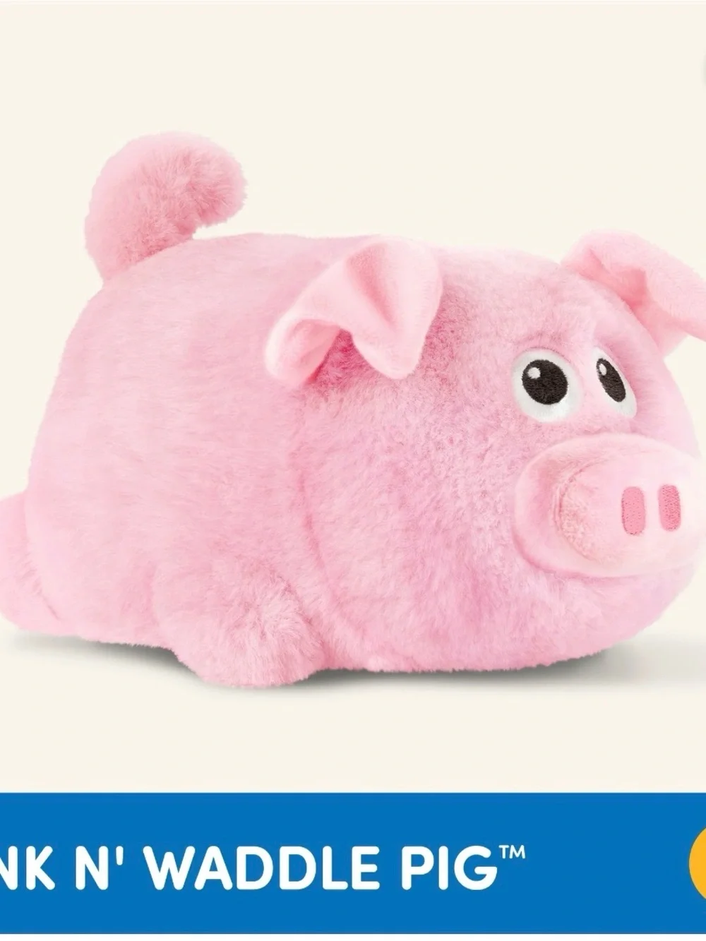 Battat Oink n’ Waddle Pig Interactive Plush Walking Stuffed Animal Toy